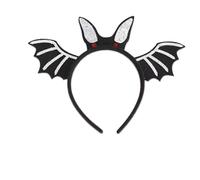 SYJYM Serre-tête Halloween chauve-souris DIY Accessoires de cheveux Citrouille Bandeau à cheveux Bandeau antidérapant Web Head Wrap Cosplay