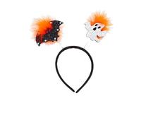 SYJYM Serre-tête Halloween chauve-souris DIY Accessoires de cheveux Citrouille Bandeau à cheveux Bandeau antidérapant Web Head Wrap Cosplay