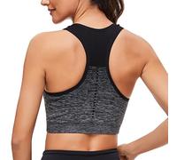 Sykooria Brassière Sport Femme, Yoga Avec Coussinets Amovibles, Élastique Pour Danse, Sous-vêtements de Sport Nior M