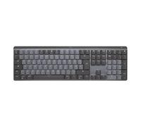 Clavier Logitech Master Series MX Mechanical - Clavier - rétroéclairé - sans fil - Bluetooth LE - QWERTY - International US - commutateur : Clicky - graphite