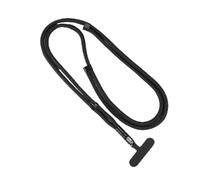 Sylalxeba Chaîne de Téléphone Portable Universelle, Cordon Réglable pour Smartphone Sans Coque, Sangle Anti-Perte pour Homme Femme Sport Voyage Quotidien Bureau, Noir