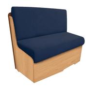 SYLC 2 Pièces Housses De Coussin De Rechange pour Siège pour Caravane Jacquard, Housse De Canapé Salon Protecteur De Camping Car Banc De Voiture (Navy Blue,Set of 2)