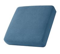 SYLC Housse Coussin Canapé, Extensible Housse Assise Canapé Siège, Antidérapant Housse Banquette Camping Car/Caravane, Protege Coussin Individuel (Bleu, 1 Place)