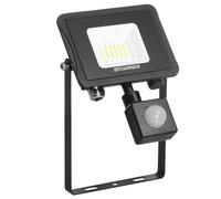 Sylflood Projecteur LED IP65 Noir 18 W 4000 K avec PIR Sylvania