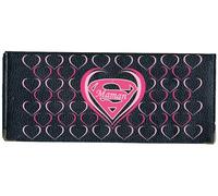 Syl'la Maman Porte chéquier Long Portefeuille Noir en Cuir Porte Carte Fete des Meres (Smam)