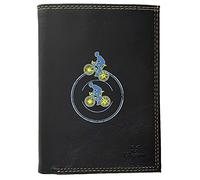Syl'la Velo Cycliste Petit Portefeuille Porte Monnaie Cartes Noir pour Homme