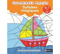 Syllabes magiques CP - Coloriages malins - Isabelle Petit-Jean - Nathan - broché - Scolaire / Universitaire