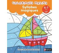 Syllabes magiques CP - Coloriages malins - Isabelle Petit-Jean - Nathan - broché - Scolaire / Universitaire