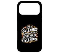 Syllabus Always Was Still is Always Will Be - Coque pour iPhone 17 Pro Max