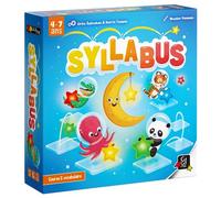 Gigamic Jeu Syllabus – Un jeu pour la maternelle – Dès 4 ans – Bleu, Rouge, Vert, Jaune