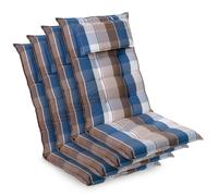 Sylt coussin de fauteuil appuie-tête pour dossier haut Polyester 50x120x9cm