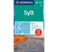 Carte de randonnée n° 701 - Sylt (Allemagne) | Kompass