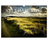 Sylt en automne, Version française (Calendrier mural 2026 DIN A3 portrait), Calendrier CALVENDO mensuel
