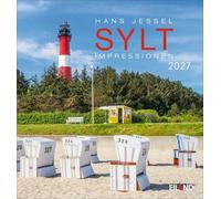 Sylt Impressionen Postkartenkalender 2027: Die schönsten Seiten der Insel in einem kleinen Kalender zum Aufstellen oder Aufhängen. Fotokalender mit monatlichen Postkarten zum Sammeln und Verschicken.