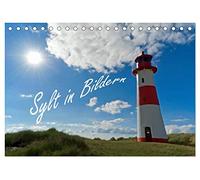 Sylt in Bildern (Tischkalender 2026 DIN A5 quer), CALVENDO Monatskalender: Eine Reise quer über die Insel.