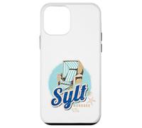 Sylt Mer du Nord Allemagne Île Rétro Chaise de Plage Coque pour iPhone 12 Mini