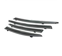 SYLTER Déflecteurs pour Auto Déflecteurs De Vitres Latérales pour Civic 8e Génération Berline 2006 2007 2008 2009 2010 2011 Pare-Soleil Auvents Abris Pare-Pluie(Black2)