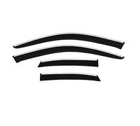 SYLTER Déflecteurs pour Auto pour A4 2000-2008 2016+ Wagon Plastique Fenêtre Visière Évent Nuances Soleil Pluie Déflecteur Garde 4 Pièces/Ensemble