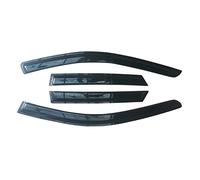 SYLTER Déflecteurs pour Auto pour pour A3 8P 8V 2004-2019 Auto Fenêtre Latérale Déflecteurs De Vent Visières Noir Pluie Garde Évent Nuances Sombre Fumée Ventvisor(4)