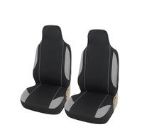 SYLTER Ensembles Housses Siège pour Mazda pour MX-3 2007 Housse De Siège De Voiture Universelle Protecteurs Sièges Baquets(GRAY-2pcs)