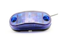 SYLTER Feux arrières auto Feux De Position Latéraux LED Bleus 12V 24V 2 Pièces Externes Voiture Arrière D'avertissement Feu Remorque Automobile Lampe Camion Voiture feu arrière
