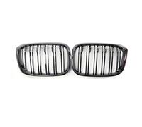 SYLTER Grille De Pare Chocs 1 Paire De Calandre Avant Double Ligne Maille Moyenne 51712462817 51712462818 Compatible pour X3 X4 G01 G02 G08 Calandre Voiture