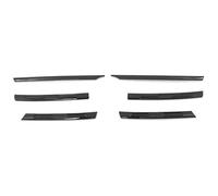 SYLTER Grille De Pare Chocs Bande De Garniture De Calandre Centrale De Pare-Choc Avant De Voiture 6 Pièces pour VW pour Tiguan pour MK2 2017 2018 2019 2020 2021 Calandre Voiture