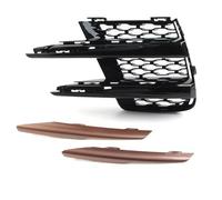 SYLTER Grille De Pare Chocs Couverture De Calandre De Phare Antibrouillard Pare-Choc Avant De Voiture pour Land pour Rover pour Range pour Rover pour Velar 2017 - 2022 Calandre Voiture(La Gauche)