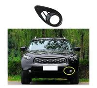 SYLTER Grille De Pare Chocs Lunette De Phare Antibrouillard De Pare-Chocs Avant pour Infiniti pour FX 30d 35 37 50 2009-2015 Couvercle De Phare Antibrouillard Avant Calandre Voiture(La Gauche)