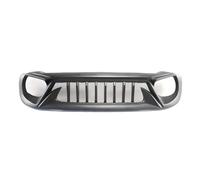 SYLTER Grille De Pare Chocs pour Jeep pour Renegade 2016 2017 2018 Pare-Chocs Supérieur Avant Maille Style Calandre Kit De Carrosserie Accessoires De Voiture Style Calandre Voiture(Matte Black)