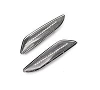 SYLTER Latéraux Dynamique Clignotant Coulant Côté Répéteur Lampe Dynamique LED Lumière De Voiture Pour Fiat Pour Tipo Typ (pour 356) 2015-2020(Crystal)