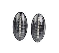 SYLTER Latéraux Dynamique Pour Suzuki Pour Swift Pour Jimmy Pour Vitara SX4 Alto Clignotant LED Voiture Dynamique Marqueur Latéral Eau Qui Coule Lumière Une Paire(Dynamic Crystal)