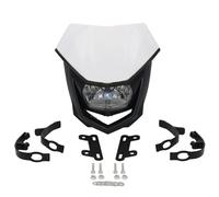 SYLTER Phare Moto Phare Avant H4 35 W Moto Tout-Terrain Phare pour YZ YZF WR WRF pour Enduro Accessoires Motocross Phare Moto LED