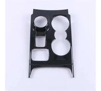 SYLTER Voiture Interieur Autocollants Décoratifs Levier Vitesse Garniture Panneau Tasse d'eau Automobiles pour Ford pour Kuga pour Escape MK3 2020-2024 LHD Bandes Décoration(Noir)