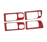 SYLTER Voiture Interieur Moulures Intérieures Voiture pour Toyota pour Tundra 2014-2018 Autocollants Poignée Intérieure Porte Voiture Décoration Panneau Poignée Bandes Décoration(Lhd)
