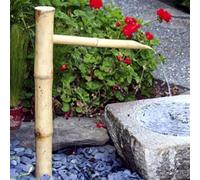 SYLUOQP Accents en Bambou Fontaine à Eau De Jardin, Intérieur Extérieur, Fontaine en Bambou en Bambou Lisse Résistant Aux Fentes, Fontaine De Jardin, 70cm