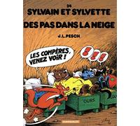 Sylvain et Sylvette - Tome 24 - Des pas dans la neige