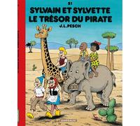 Sylvain et Sylvette - Tome 51 - Le Trésor du Pirate - Jean-Louis Pesch - Dargaud - cartonné - Bande dessinée