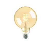 Sylvania 0028009 Toledo vintage G120 intensité variable E27, 5,5 W, Doré, 19 x 13 x 13 cm