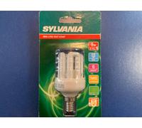 SYLVANIA Energiesprlampe 9W E14 Mini-Lynx 2700K Blanc Chaud 827 450lm Fast Début