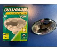 SYLVANIA Lampe Halogène Hi-Spot ESD111 230V 100W GZ10 24° Inondation Dimmable