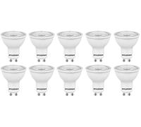 SYLVANIA - Lot de 10 - GU10 Ampoule Spot LED 4.7W (équivalent 50W) Blanc Chaud