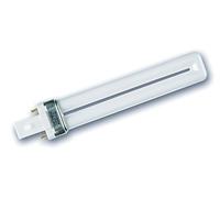 Sylvania LYNX-S 9W 827 G23 - Lampe fluo-compacte à économie d'énergie - 10.000 heures - Culot G23 à 2 broches - Blanc chaud