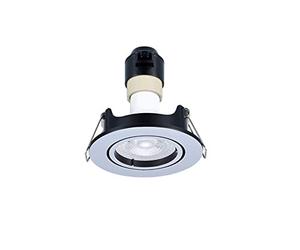 SYLVANIA Spot Led Encastrable - Spot Led - Spot Encastrable Led - Spot Led interieur encastrable - Led Spot - Led Encastrable Plafond - Lot de 3 Spots GU10 IP20 345lm 4000 K gris