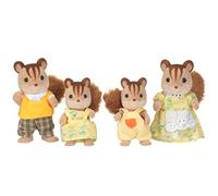Sylvanian Families - 3136 - Famille Ecureuil Roux - Mini Poupée