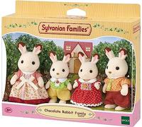 Sylvanian Families - 4150 - La famille lapin chocolat ancien packaging