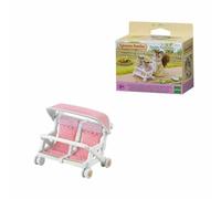 Sylvanian Families - 4533 - La poussette double, Multicolore
