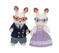 SYLVANIAN FAMILIES - 5190 - Grands-Parents Lapin Chocolat - Les familles