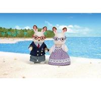 SYLVANIAN FAMILIES - 5190 - Grands-Parents Lapin Chocolat - Les familles