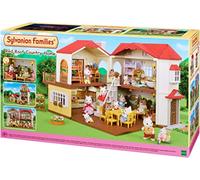 Sylvanian Families 5302 Maison de ville avec lumière - Maison de poupée, multicolore